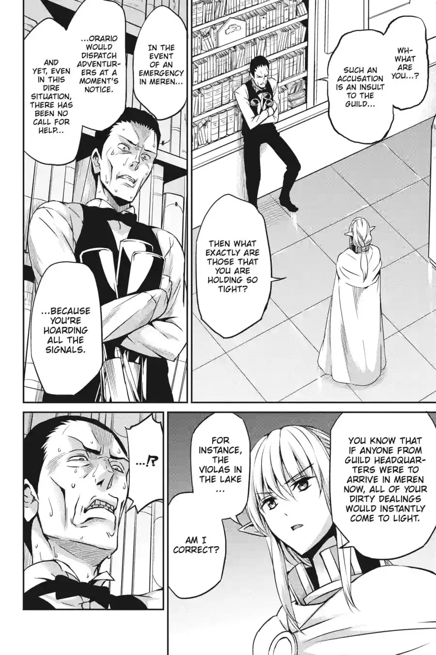 Is It Wrong to Try to Pick Up Girls in a Dungeon? On the Side: Sword Oratoria Chapter 1.7 page 6 - 