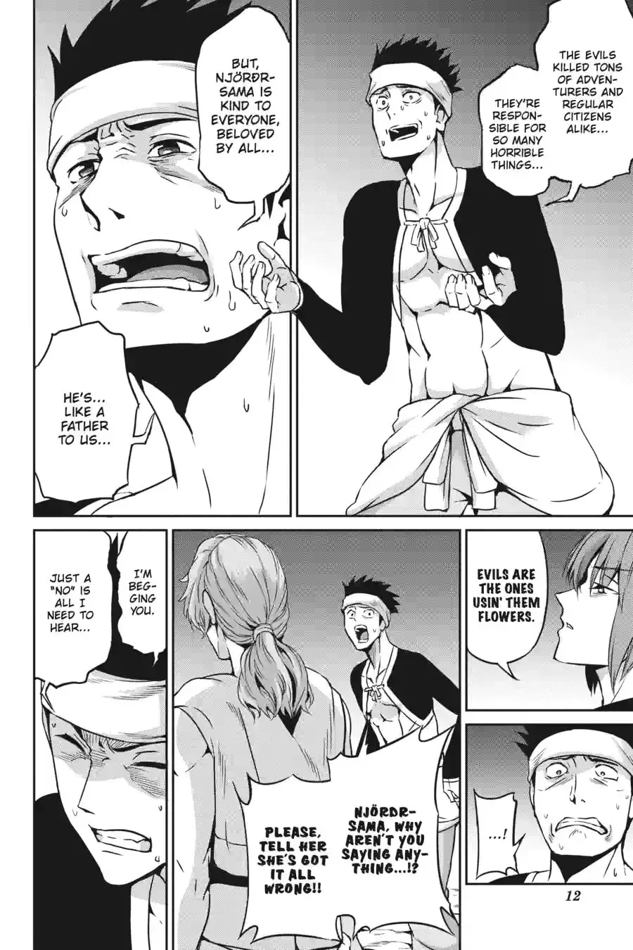 Is It Wrong to Try to Pick Up Girls in a Dungeon? On the Side: Sword Oratoria Chapter 1.7 page 10 - 
