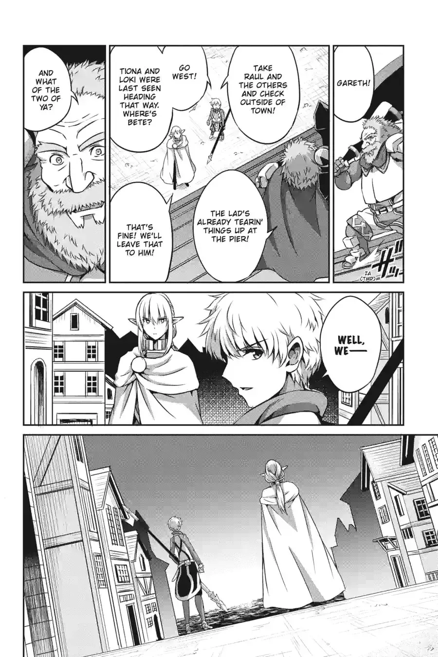Is It Wrong to Try to Pick Up Girls in a Dungeon? On the Side: Sword Oratoria Chapter 1.8 page 4 - 