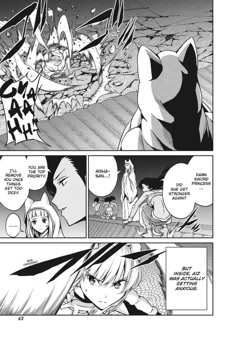 Is It Wrong to Try to Pick Up Girls in a Dungeon? On the Side: Sword Oratoria Chapter 1.8 page 7 - 