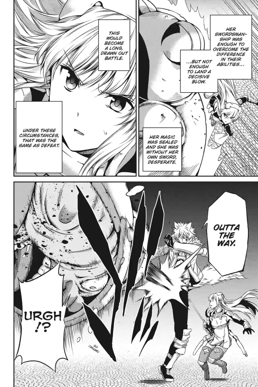 Is It Wrong to Try to Pick Up Girls in a Dungeon? On the Side: Sword Oratoria Chapter 1.8 page 8 - 