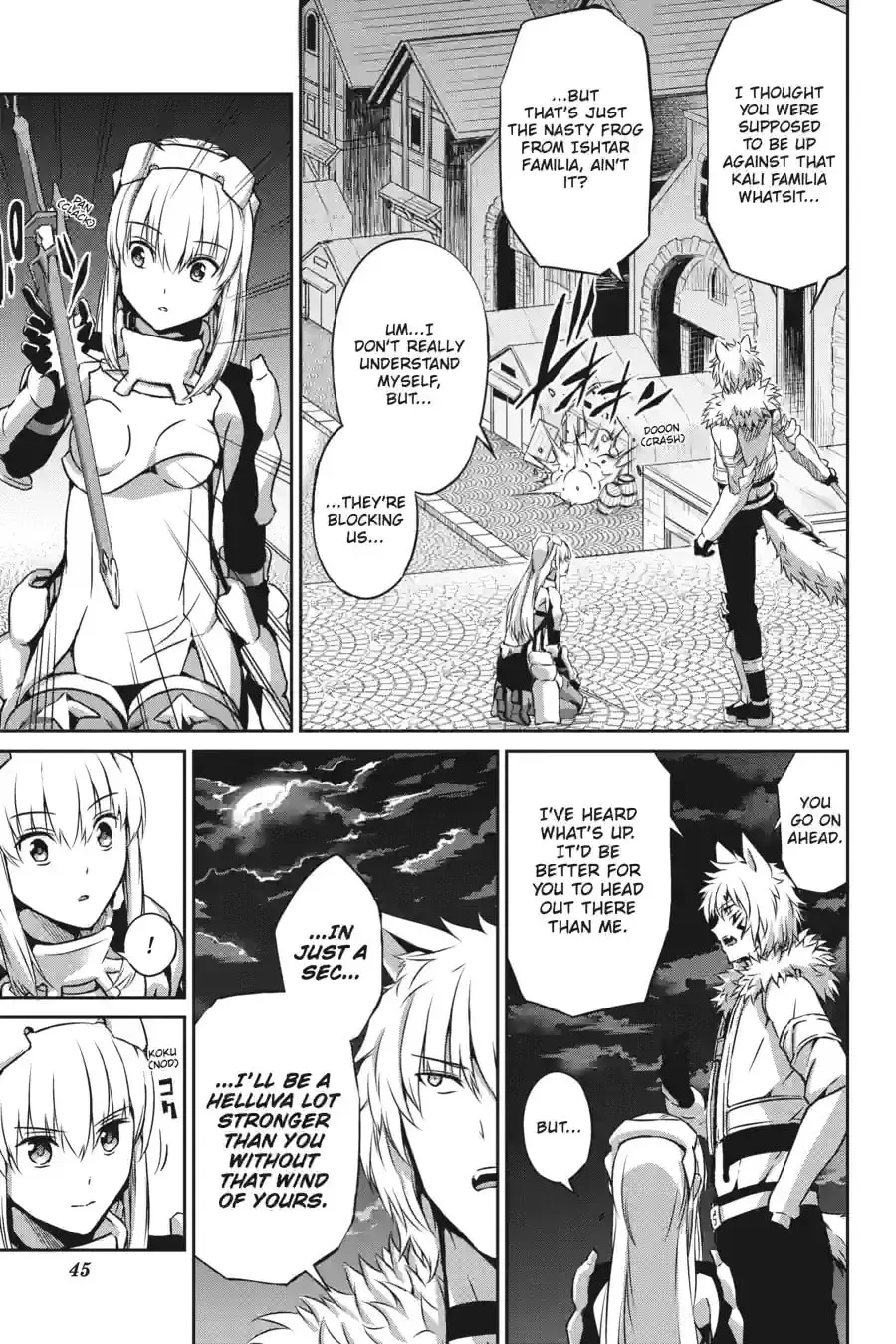 Is It Wrong to Try to Pick Up Girls in a Dungeon? On the Side: Sword Oratoria Chapter 1.8 page 9 - 