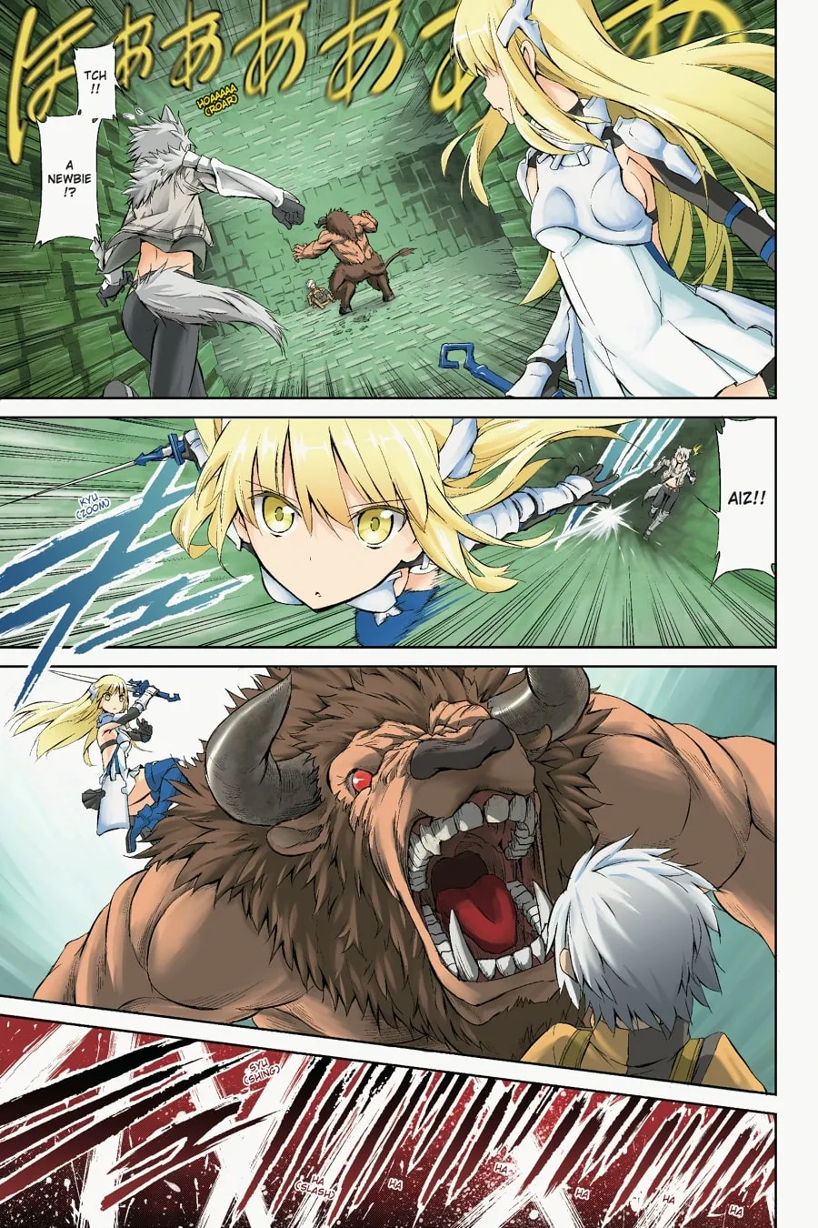 Is It Wrong to Try to Pick Up Girls in a Dungeon? On the Side: Sword Oratoria Chapter 1 page 1 - 
