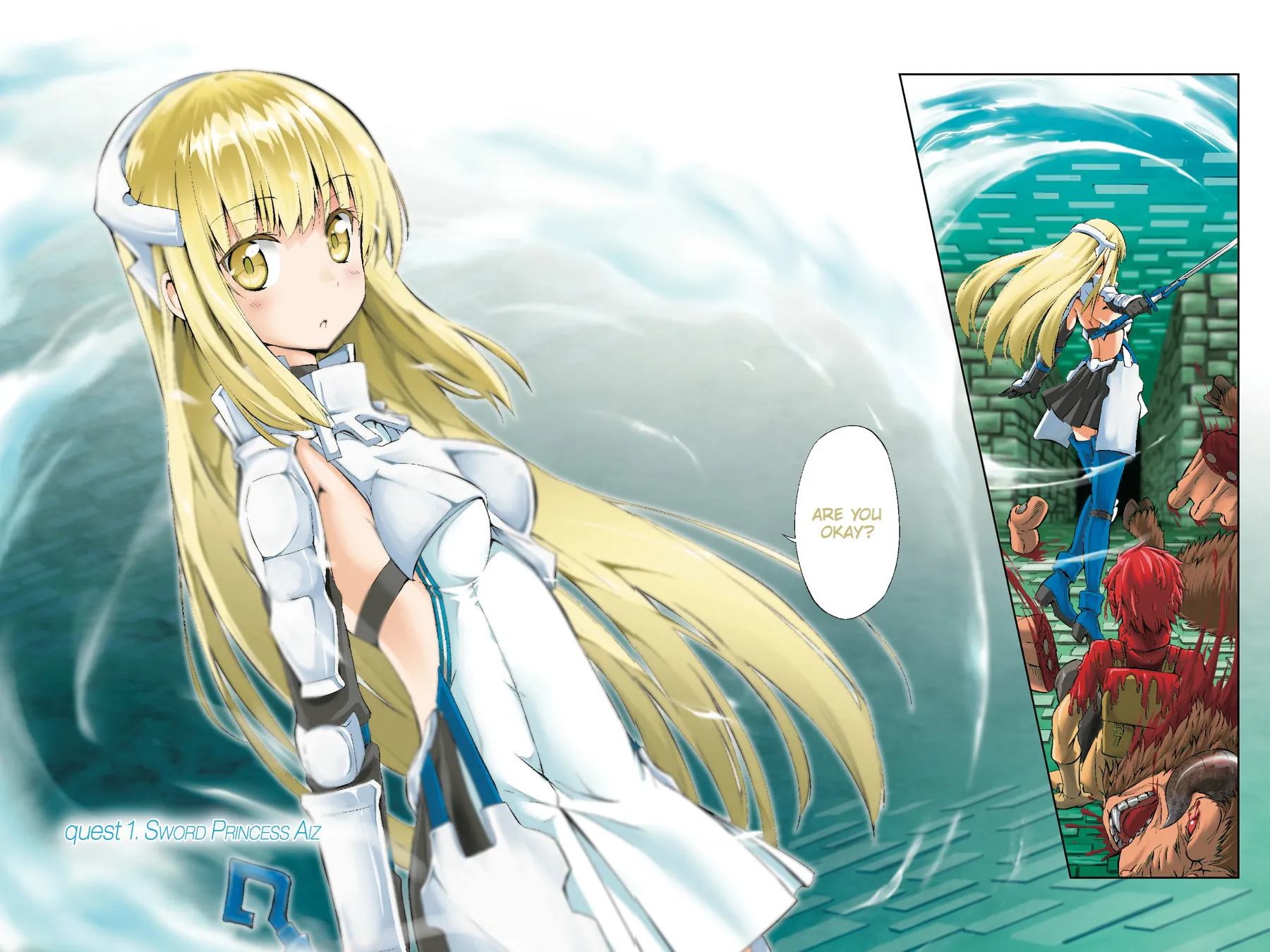 Is It Wrong to Try to Pick Up Girls in a Dungeon? On the Side: Sword Oratoria Chapter 1 page 2 - 