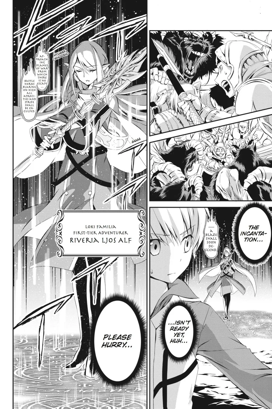 Is It Wrong to Try to Pick Up Girls in a Dungeon? On the Side: Sword Oratoria Chapter 1 page 11 - 
