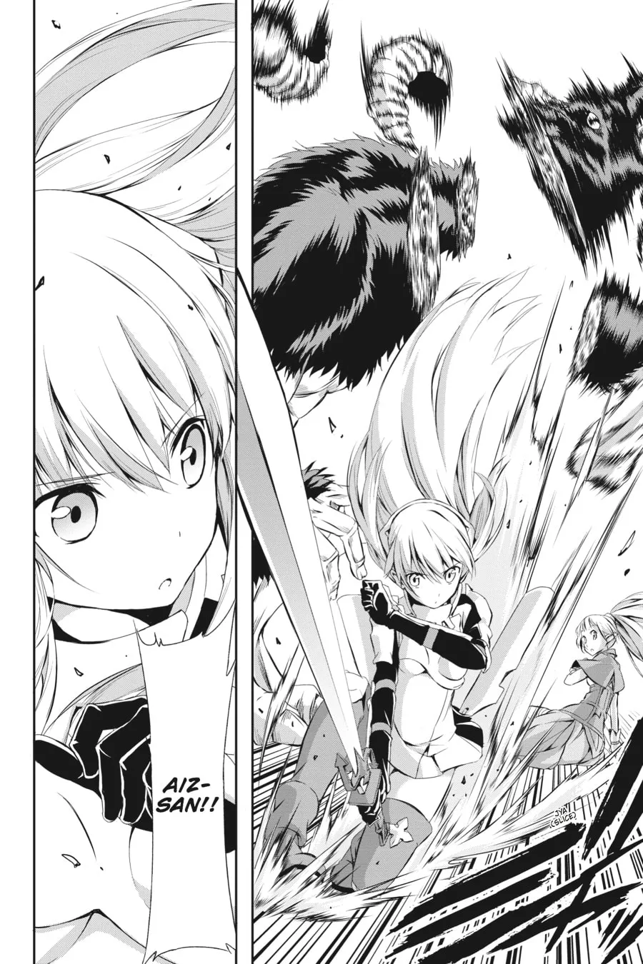 Is It Wrong to Try to Pick Up Girls in a Dungeon? On the Side: Sword Oratoria Chapter 1 page 13 - 