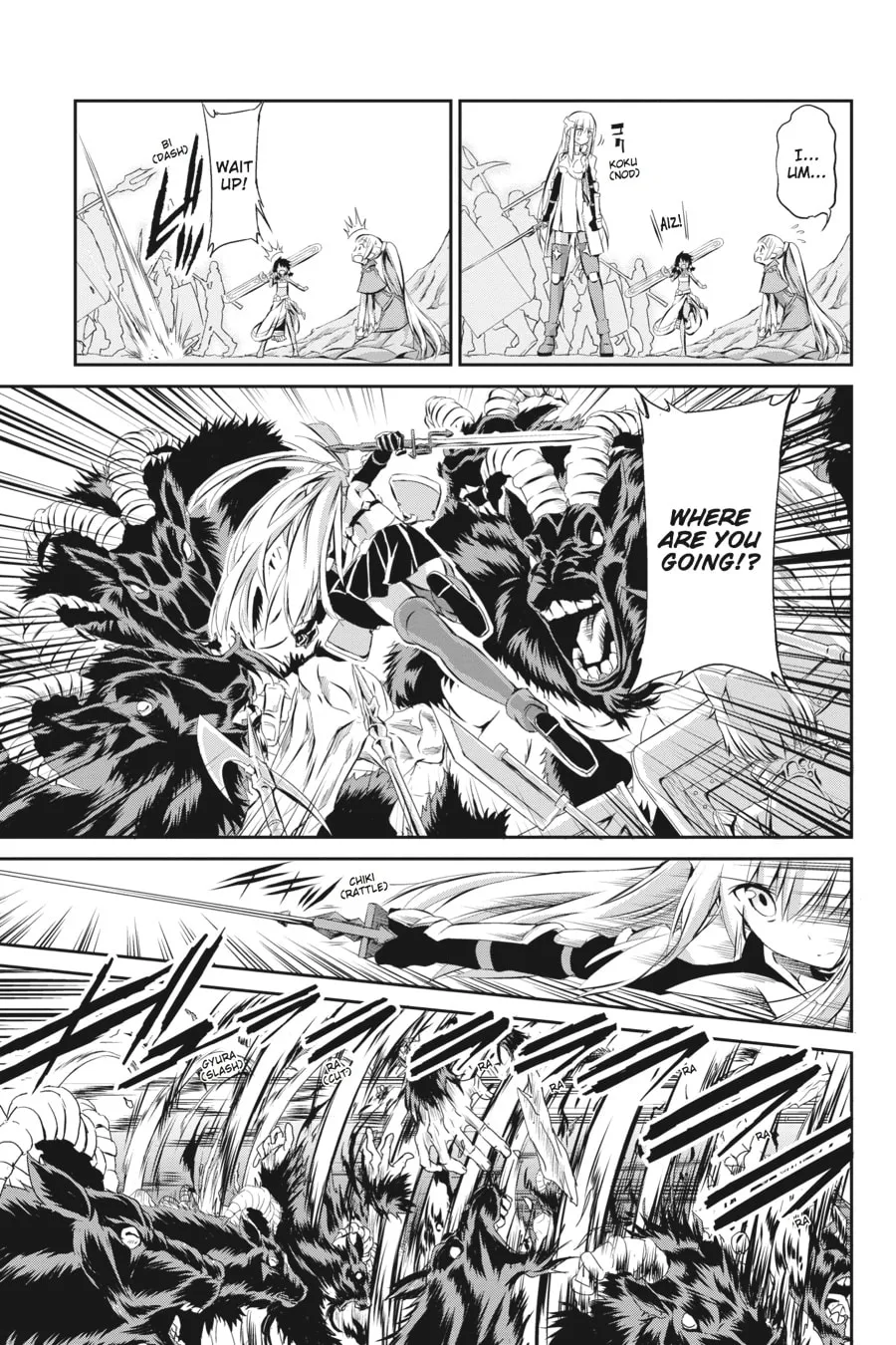 Is It Wrong to Try to Pick Up Girls in a Dungeon? On the Side: Sword Oratoria Chapter 1 page 14 - 
