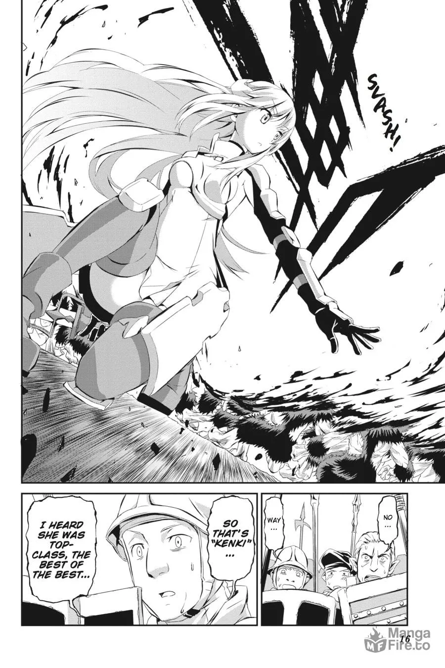Is It Wrong to Try to Pick Up Girls in a Dungeon? On the Side: Sword Oratoria Chapter 1 page 15 - 
