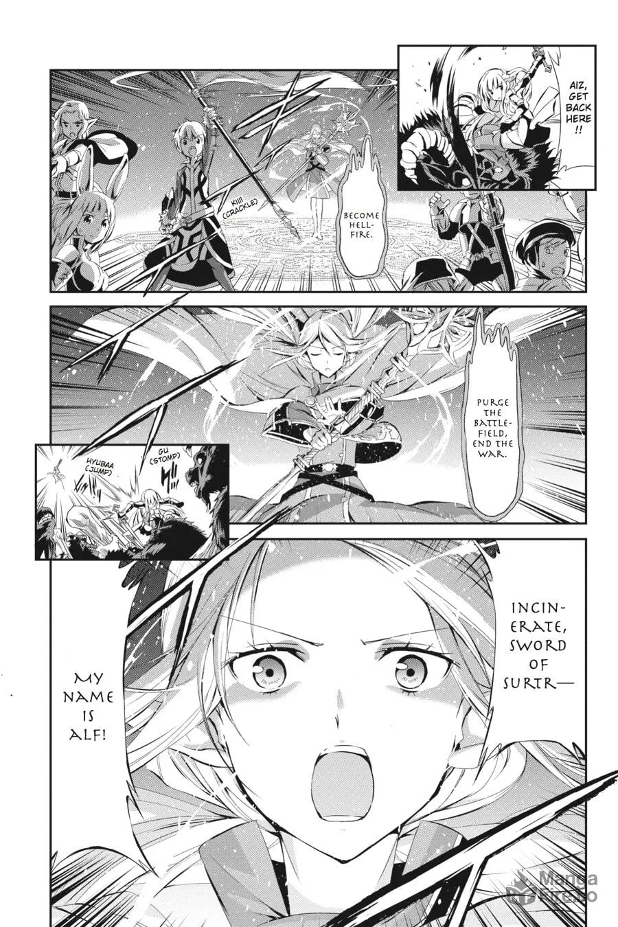 Is It Wrong to Try to Pick Up Girls in a Dungeon? On the Side: Sword Oratoria Chapter 1 page 18 - 