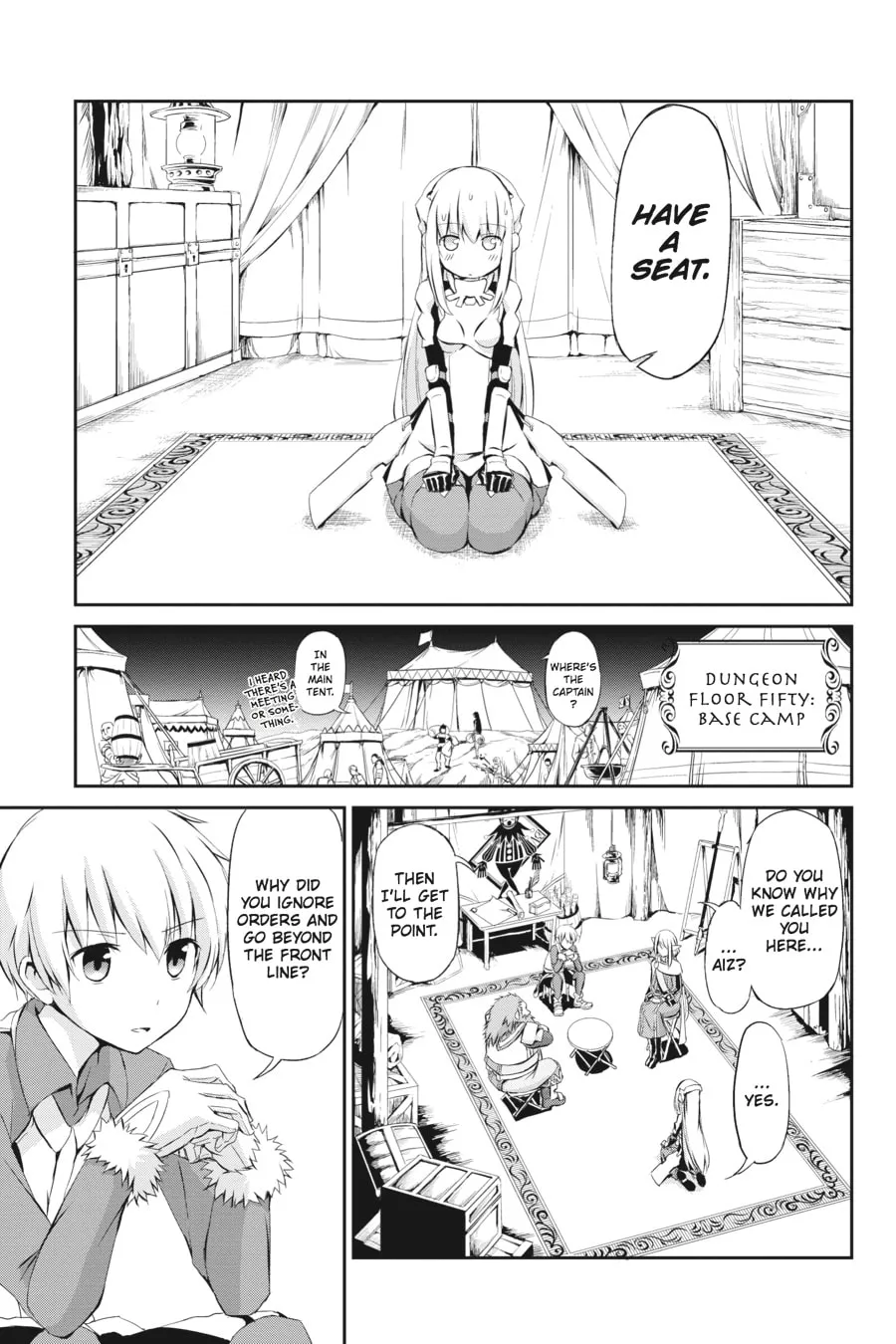 Is It Wrong to Try to Pick Up Girls in a Dungeon? On the Side: Sword Oratoria Chapter 1 page 22 - 
