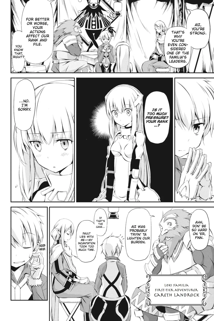 Is It Wrong to Try to Pick Up Girls in a Dungeon? On the Side: Sword Oratoria Chapter 1 page 23 - 