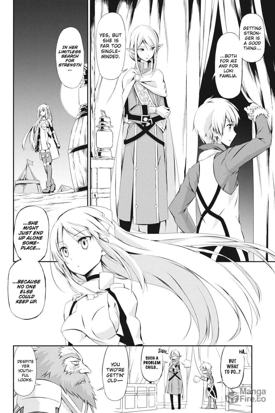 Is It Wrong to Try to Pick Up Girls in a Dungeon? On the Side: Sword Oratoria Chapter 1 page 25 - 