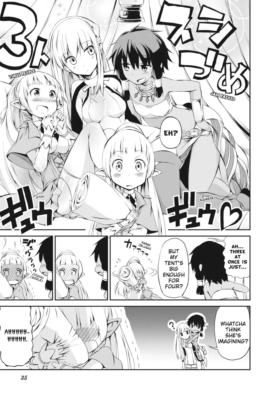 Is It Wrong to Try to Pick Up Girls in a Dungeon? On the Side: Sword Oratoria Chapter 1 page 32 - 