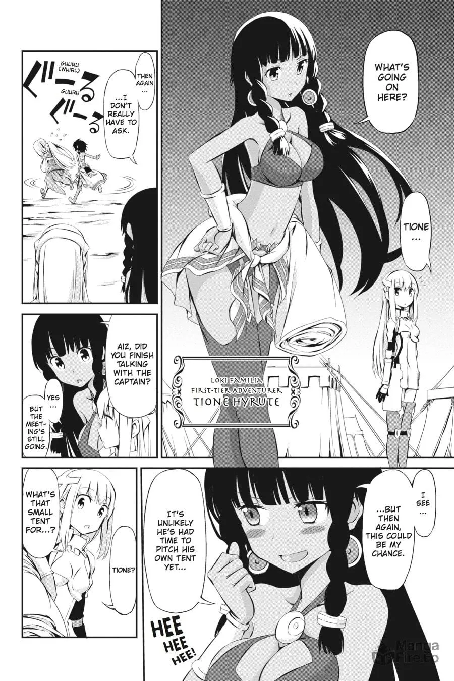Is It Wrong to Try to Pick Up Girls in a Dungeon? On the Side: Sword Oratoria Chapter 1 page 33 - 