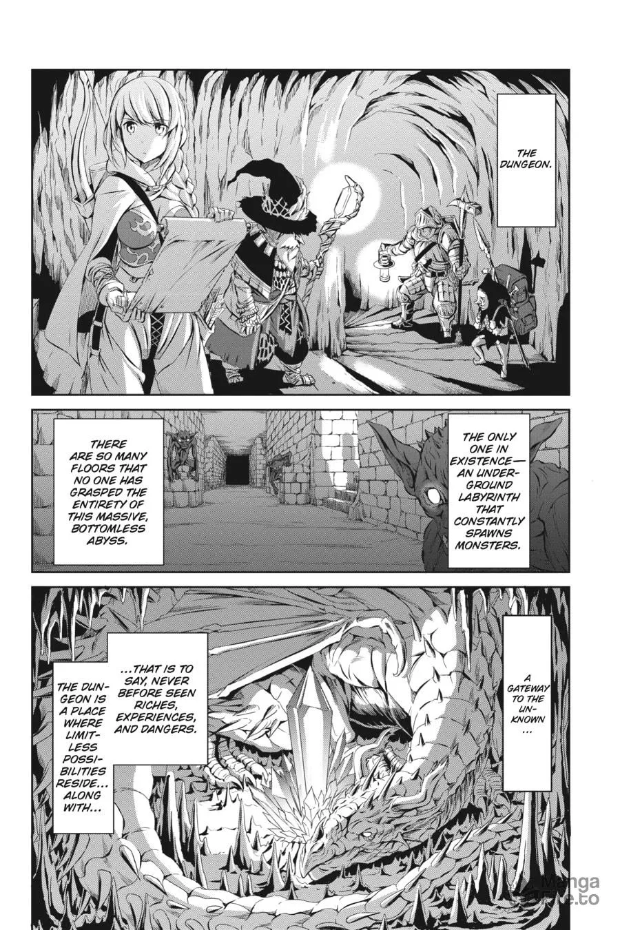 Is It Wrong to Try to Pick Up Girls in a Dungeon? On the Side: Sword Oratoria Chapter 1 page 5 - 