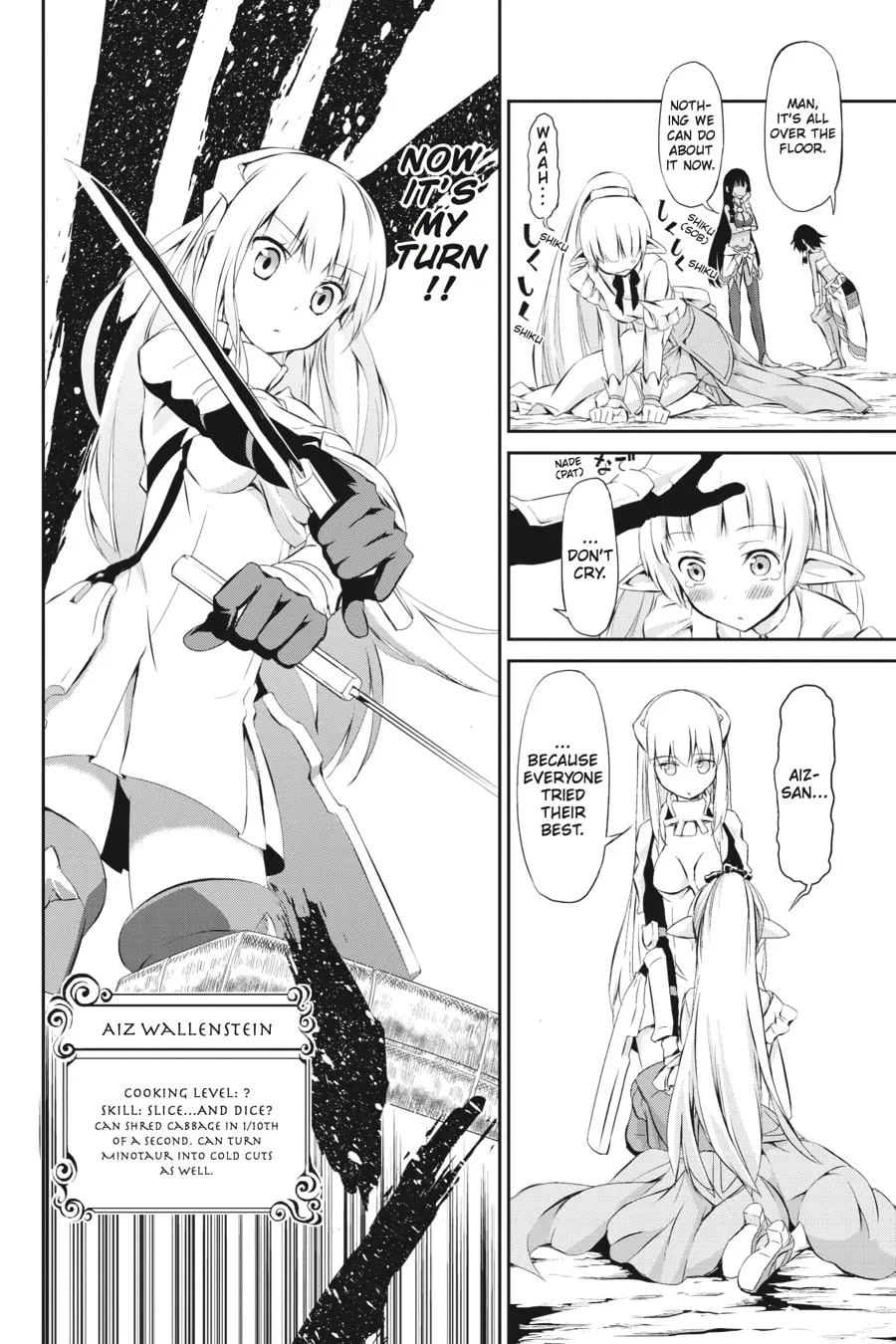 Is It Wrong to Try to Pick Up Girls in a Dungeon? On the Side: Sword Oratoria Chapter 1 page 41 - 