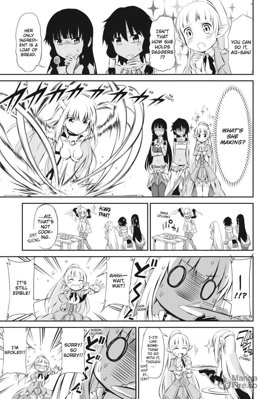 Is It Wrong to Try to Pick Up Girls in a Dungeon? On the Side: Sword Oratoria Chapter 1 page 42 - 