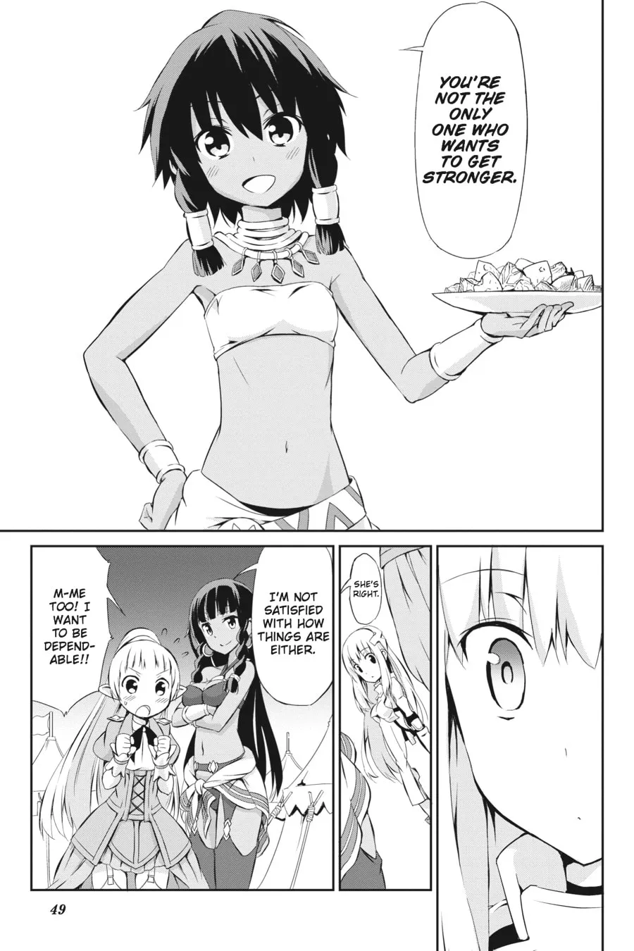 Is It Wrong to Try to Pick Up Girls in a Dungeon? On the Side: Sword Oratoria Chapter 1 page 46 - 