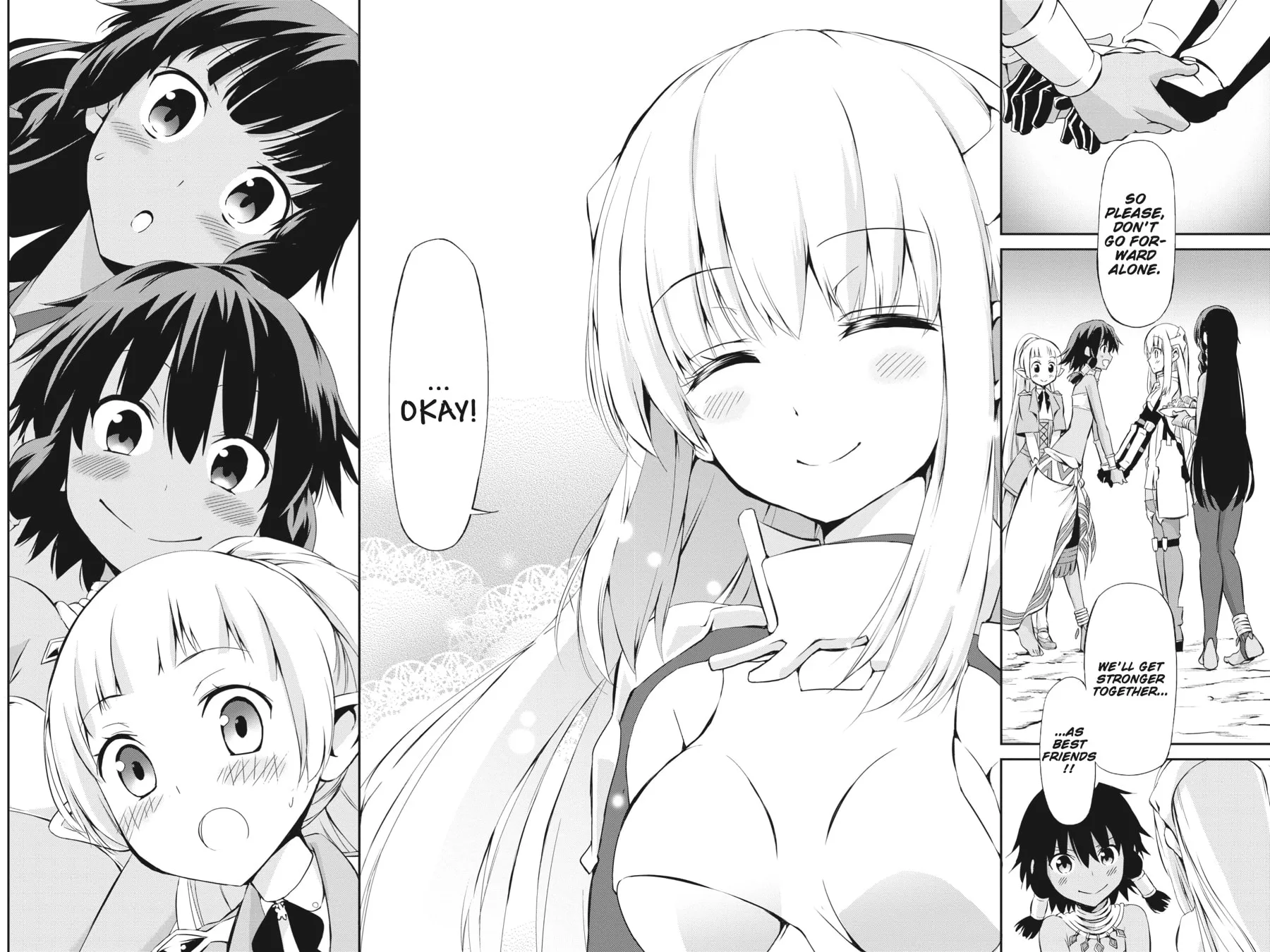 Is It Wrong to Try to Pick Up Girls in a Dungeon? On the Side: Sword Oratoria Chapter 1 page 47 - 