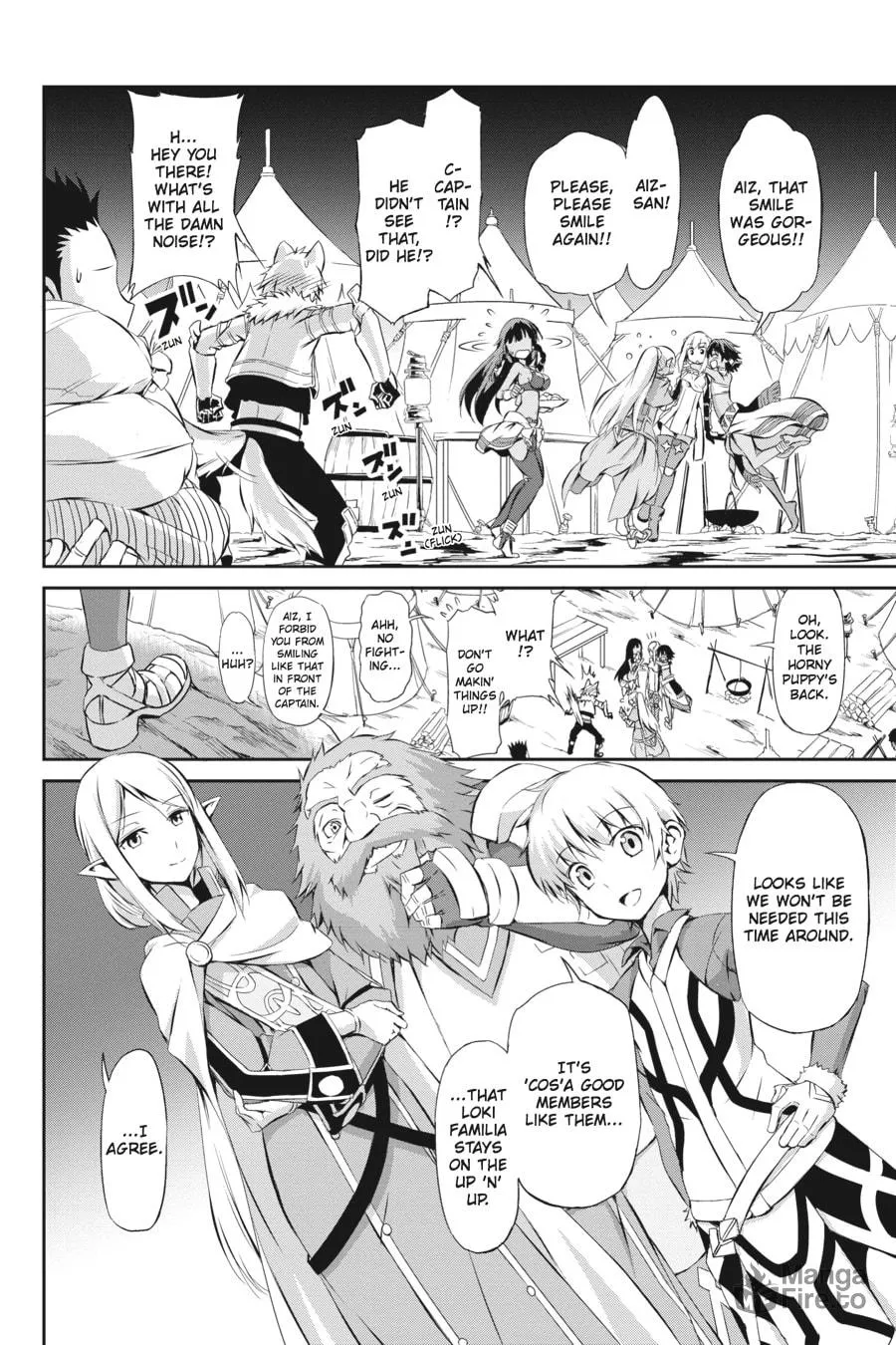Is It Wrong to Try to Pick Up Girls in a Dungeon? On the Side: Sword Oratoria Chapter 1 page 48 - 