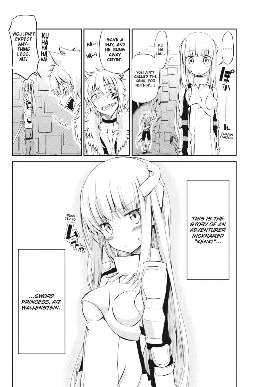 Is It Wrong to Try to Pick Up Girls in a Dungeon? On the Side: Sword Oratoria Chapter 1 page 7 - 