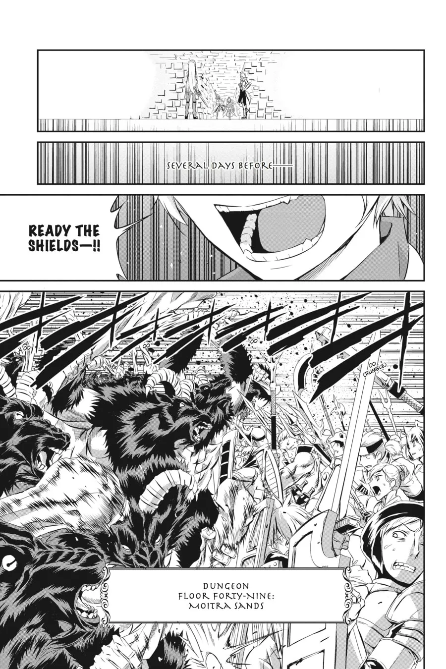Is It Wrong to Try to Pick Up Girls in a Dungeon? On the Side: Sword Oratoria Chapter 1 page 8 - 