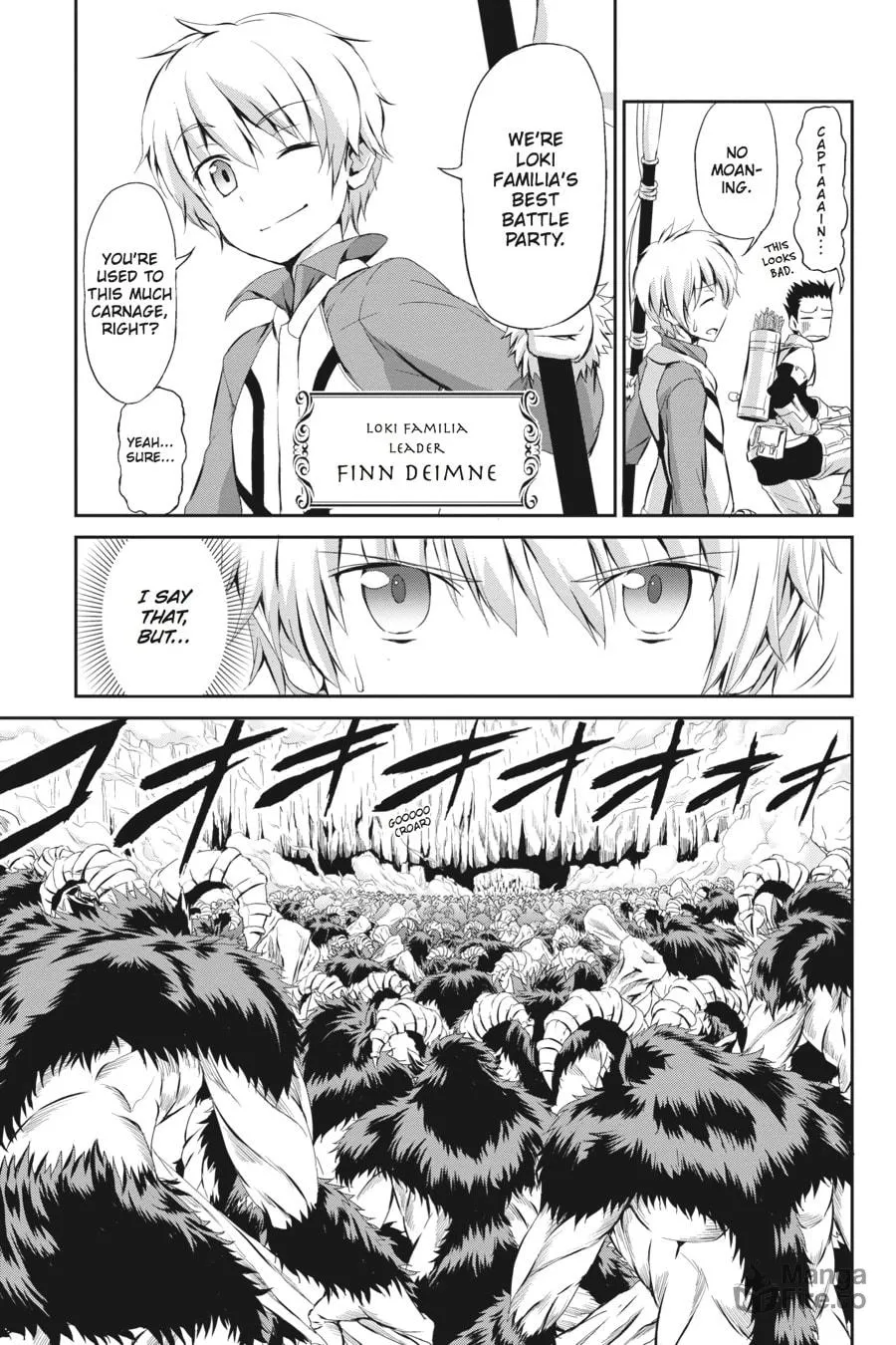 Is It Wrong to Try to Pick Up Girls in a Dungeon? On the Side: Sword Oratoria Chapter 1 page 10 - 