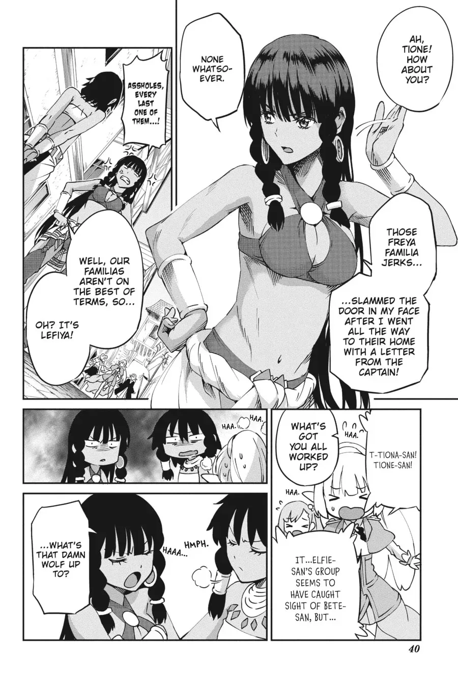 Is It Wrong to Try to Pick Up Girls in a Dungeon? On the Side: Sword Oratoria Chapter 2.1 page 2 - 