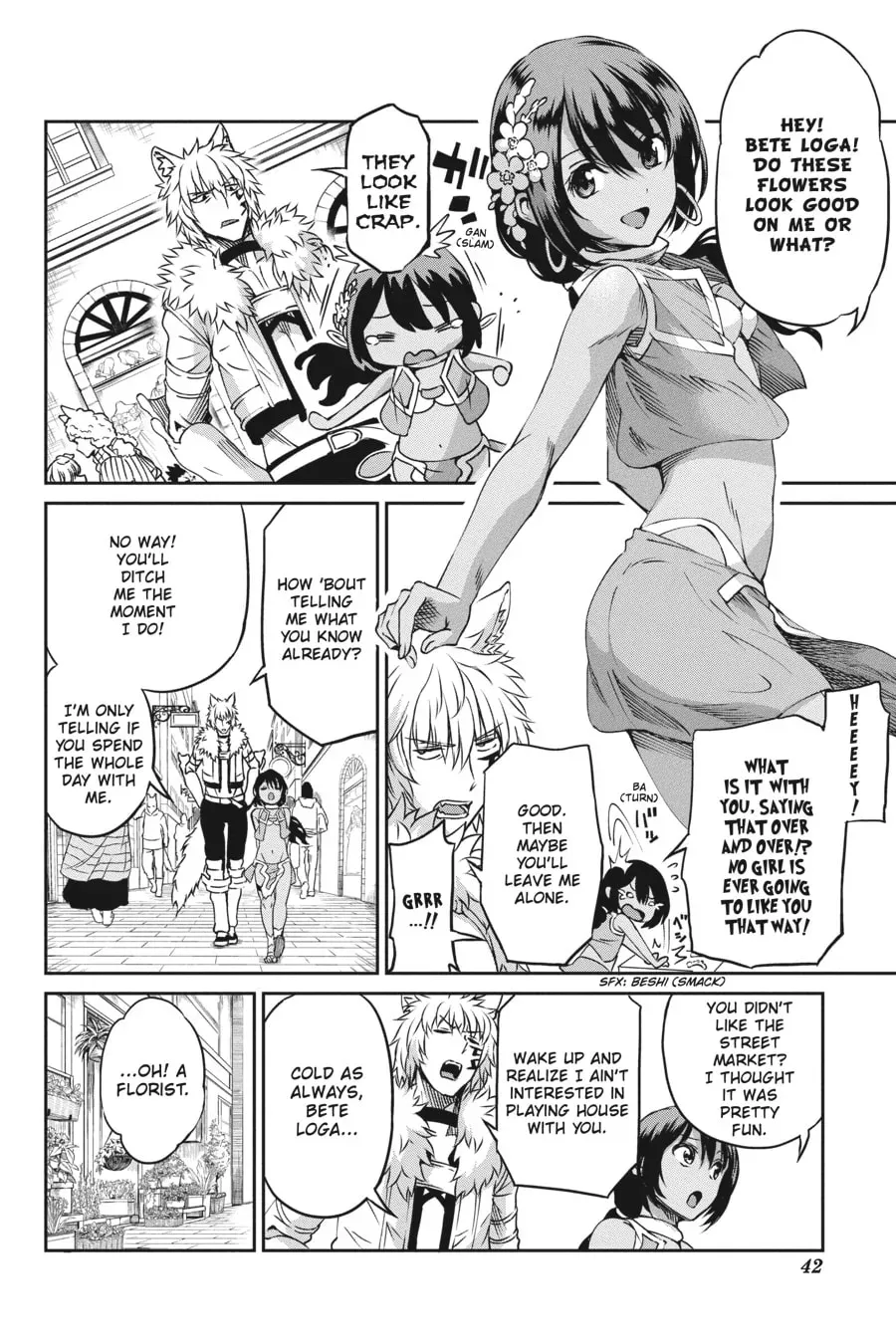 Is It Wrong to Try to Pick Up Girls in a Dungeon? On the Side: Sword Oratoria Chapter 2.1 page 4 - 