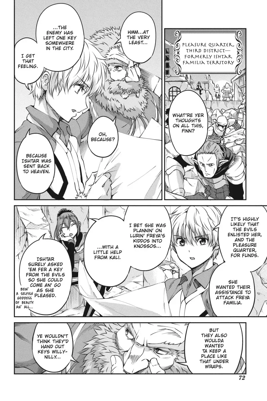 Is It Wrong to Try to Pick Up Girls in a Dungeon? On the Side: Sword Oratoria Chapter 2.1 page 33 - 