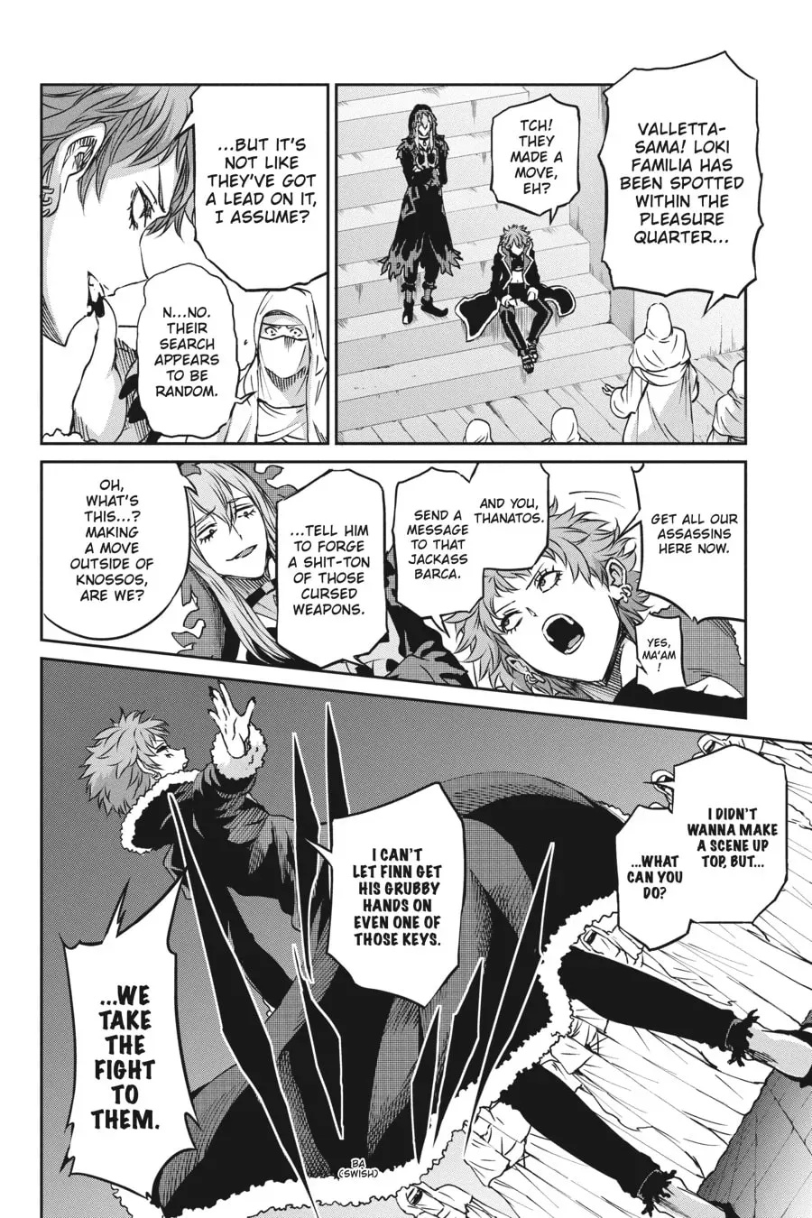 Is It Wrong to Try to Pick Up Girls in a Dungeon? On the Side: Sword Oratoria Chapter 2.1 page 35 - 