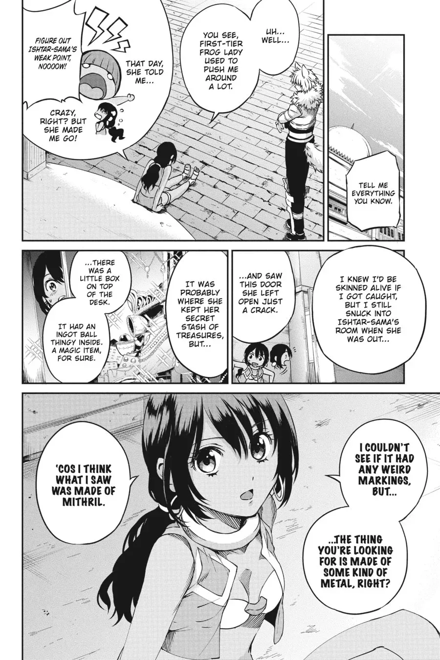 Is It Wrong to Try to Pick Up Girls in a Dungeon? On the Side: Sword Oratoria Chapter 2.1 page 37 - 