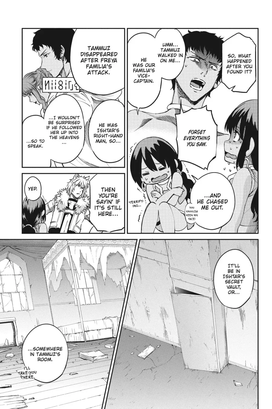 Is It Wrong to Try to Pick Up Girls in a Dungeon? On the Side: Sword Oratoria Chapter 2.1 page 38 - 