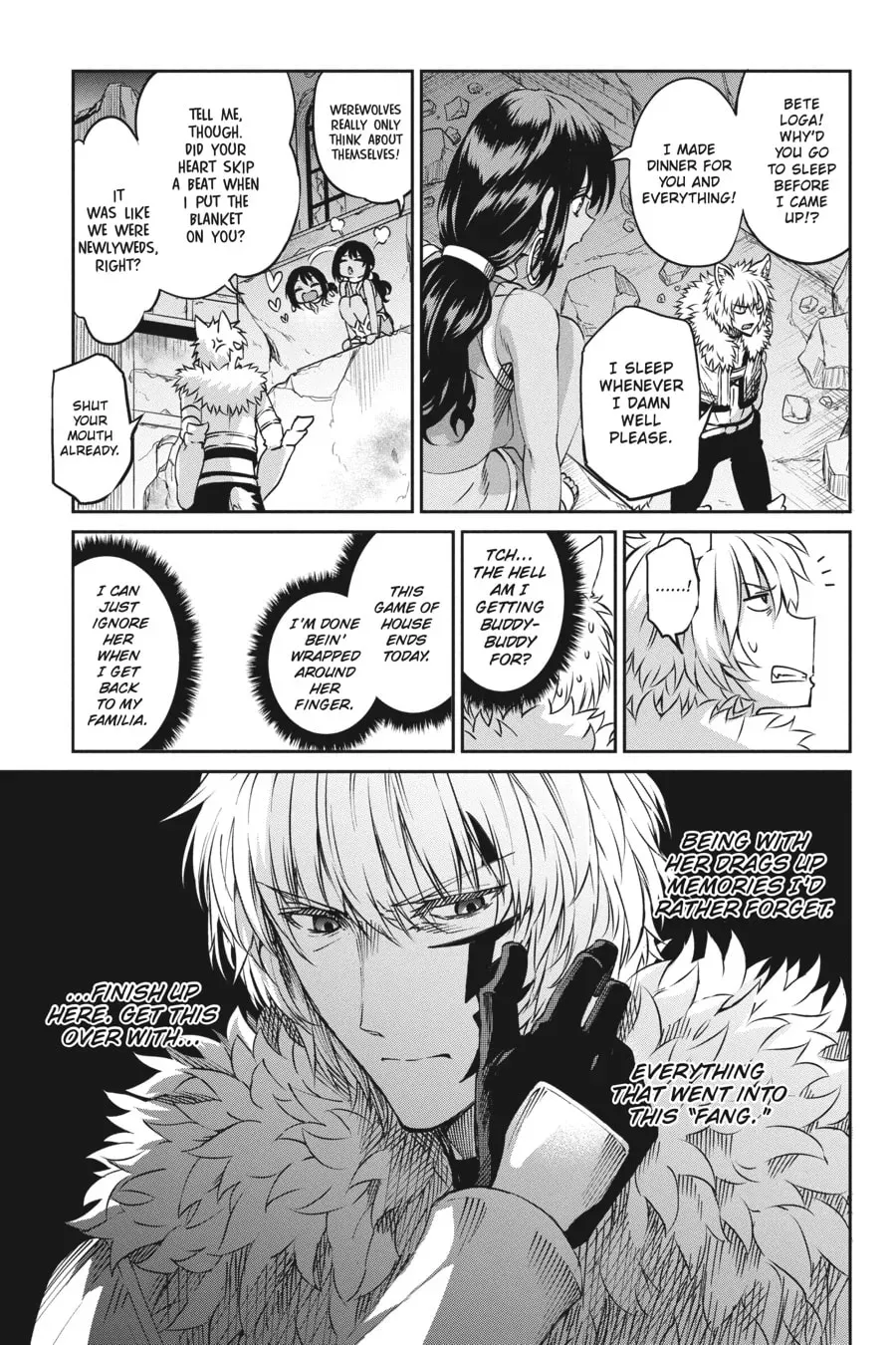 Is It Wrong to Try to Pick Up Girls in a Dungeon? On the Side: Sword Oratoria Chapter 2.1 page 40 - 