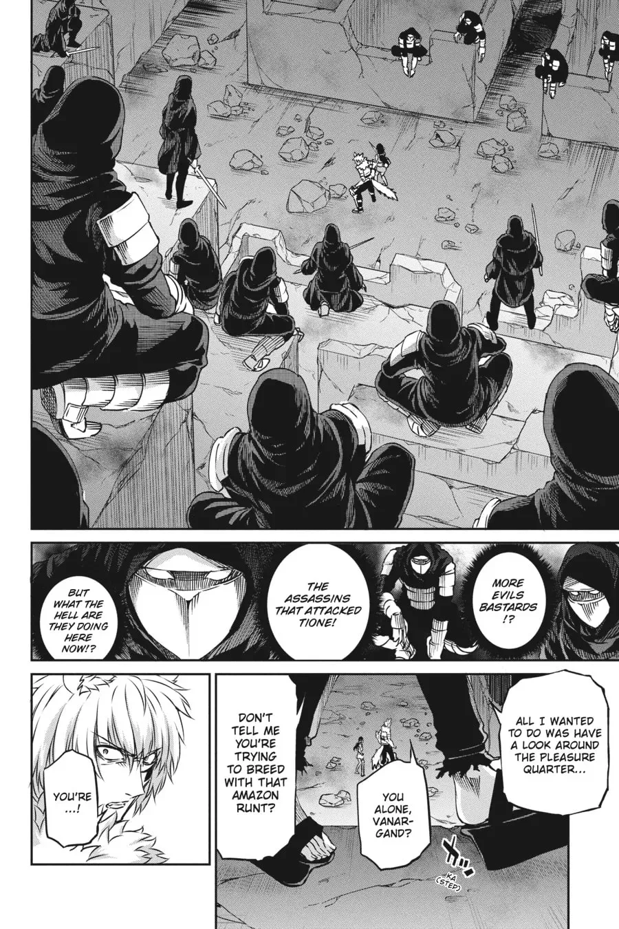 Is It Wrong to Try to Pick Up Girls in a Dungeon? On the Side: Sword Oratoria Chapter 2.1 page 43 - 