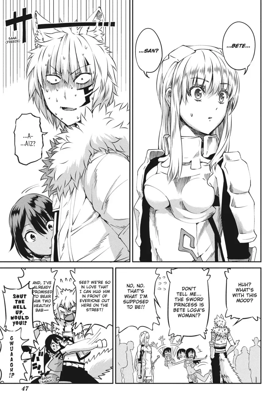 Is It Wrong to Try to Pick Up Girls in a Dungeon? On the Side: Sword Oratoria Chapter 2.1 page 9 - 