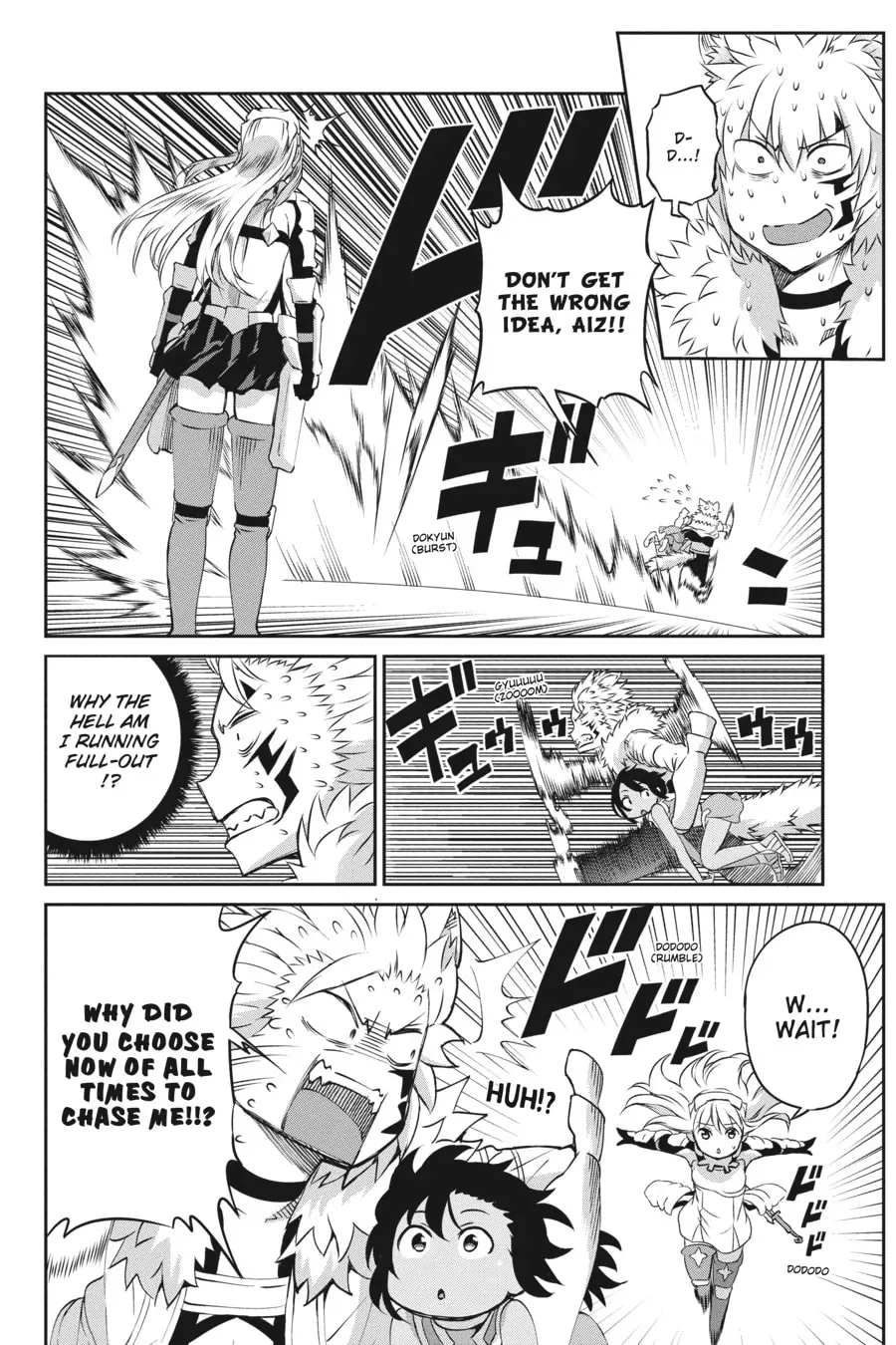 Is It Wrong to Try to Pick Up Girls in a Dungeon? On the Side: Sword Oratoria Chapter 2.1 page 10 - 