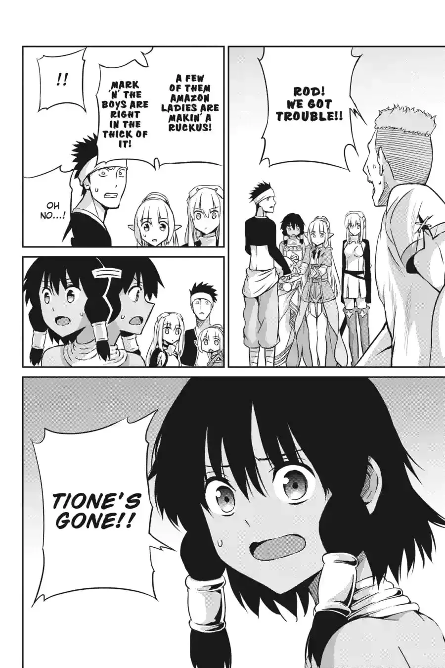 Is It Wrong to Try to Pick Up Girls in a Dungeon? On the Side: Sword Oratoria Chapter 2.2 page 14 - 
