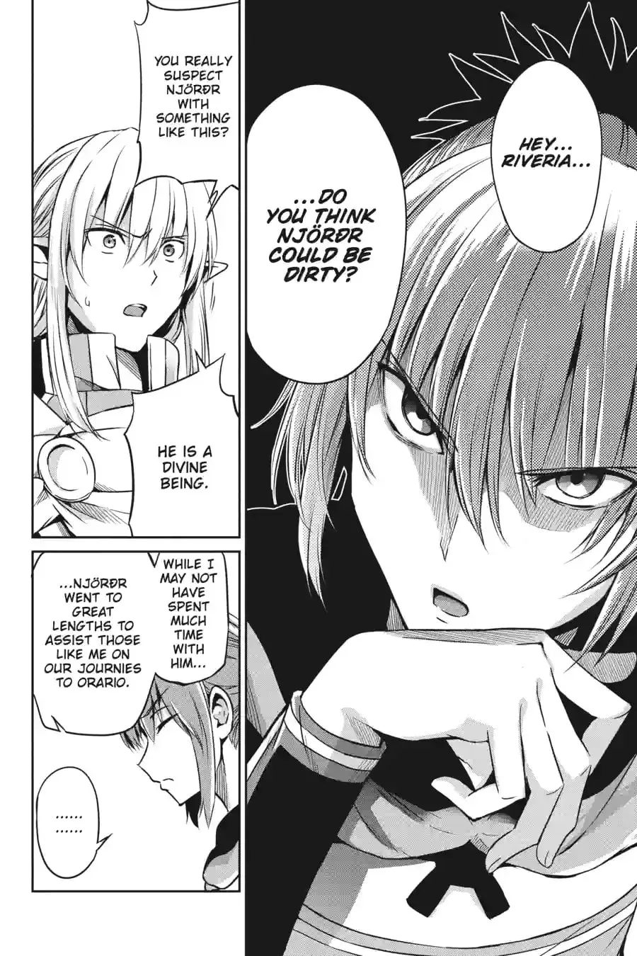 Is It Wrong to Try to Pick Up Girls in a Dungeon? On the Side: Sword Oratoria Chapter 2.3 page 1 - 