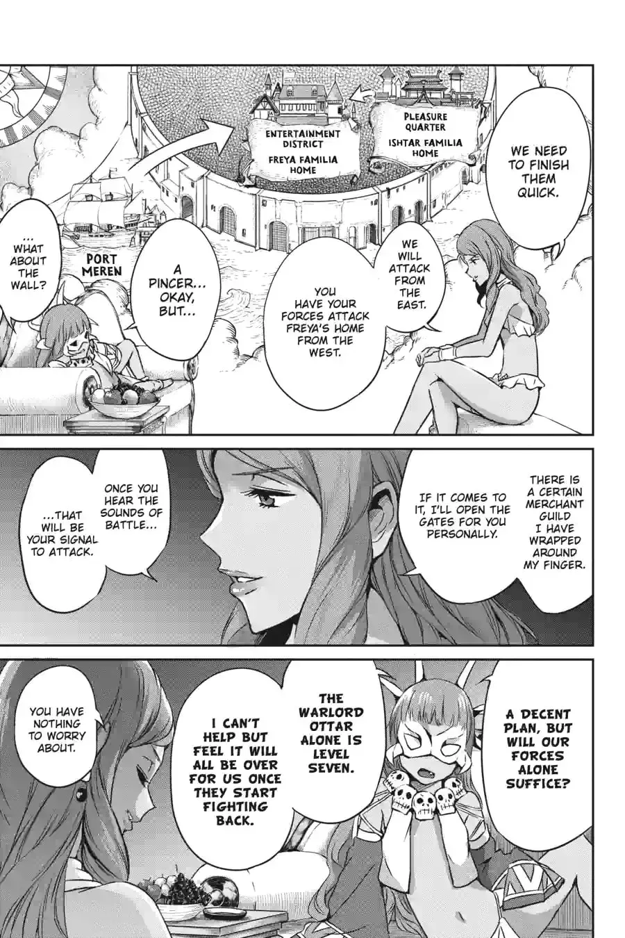 Is It Wrong to Try to Pick Up Girls in a Dungeon? On the Side: Sword Oratoria Chapter 2.3 page 12 - 