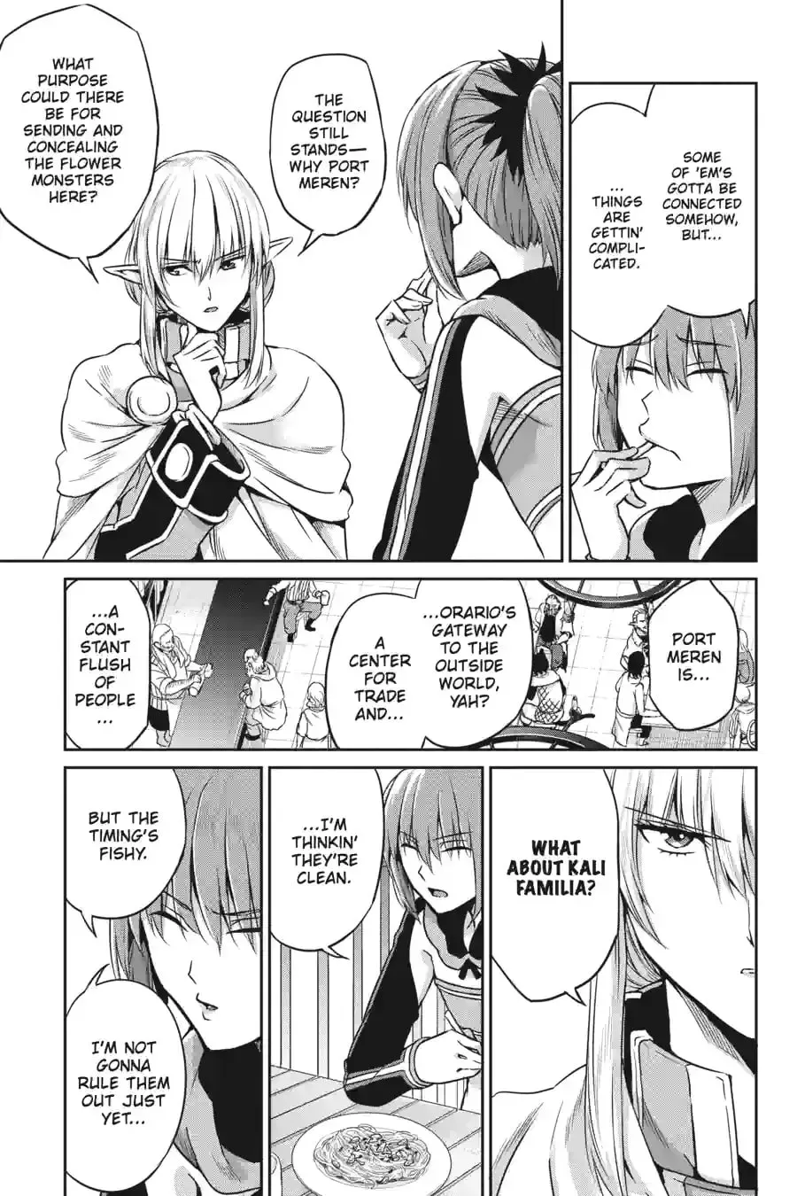 Is It Wrong to Try to Pick Up Girls in a Dungeon? On the Side: Sword Oratoria Chapter 2.3 page 4 - 
