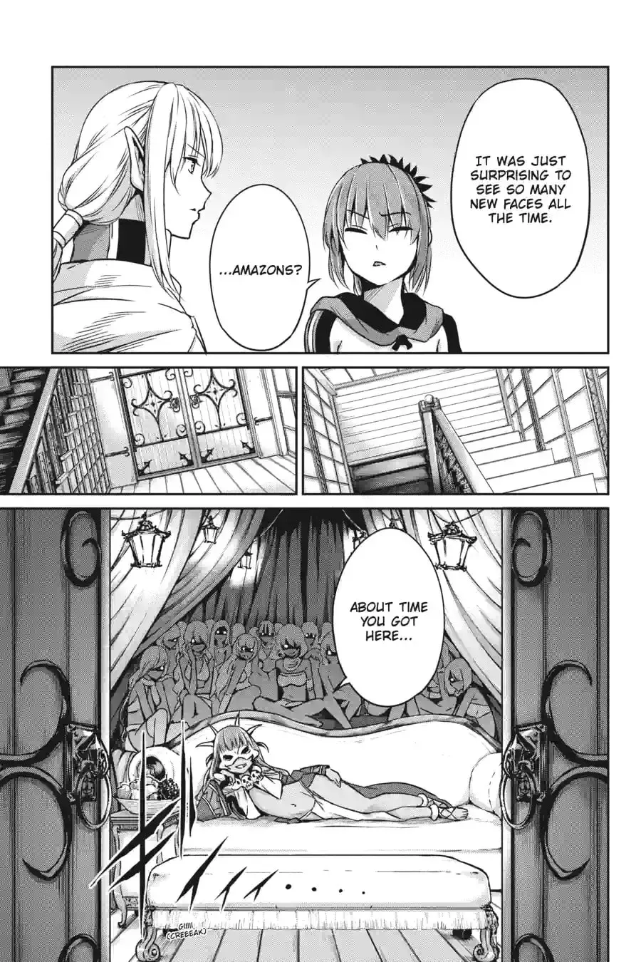 Is It Wrong to Try to Pick Up Girls in a Dungeon? On the Side: Sword Oratoria Chapter 2.3 page 6 - 