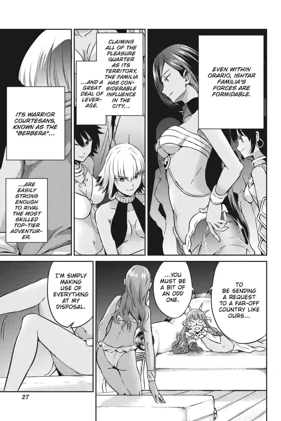 Is It Wrong to Try to Pick Up Girls in a Dungeon? On the Side: Sword Oratoria Chapter 2.3 page 8 - 