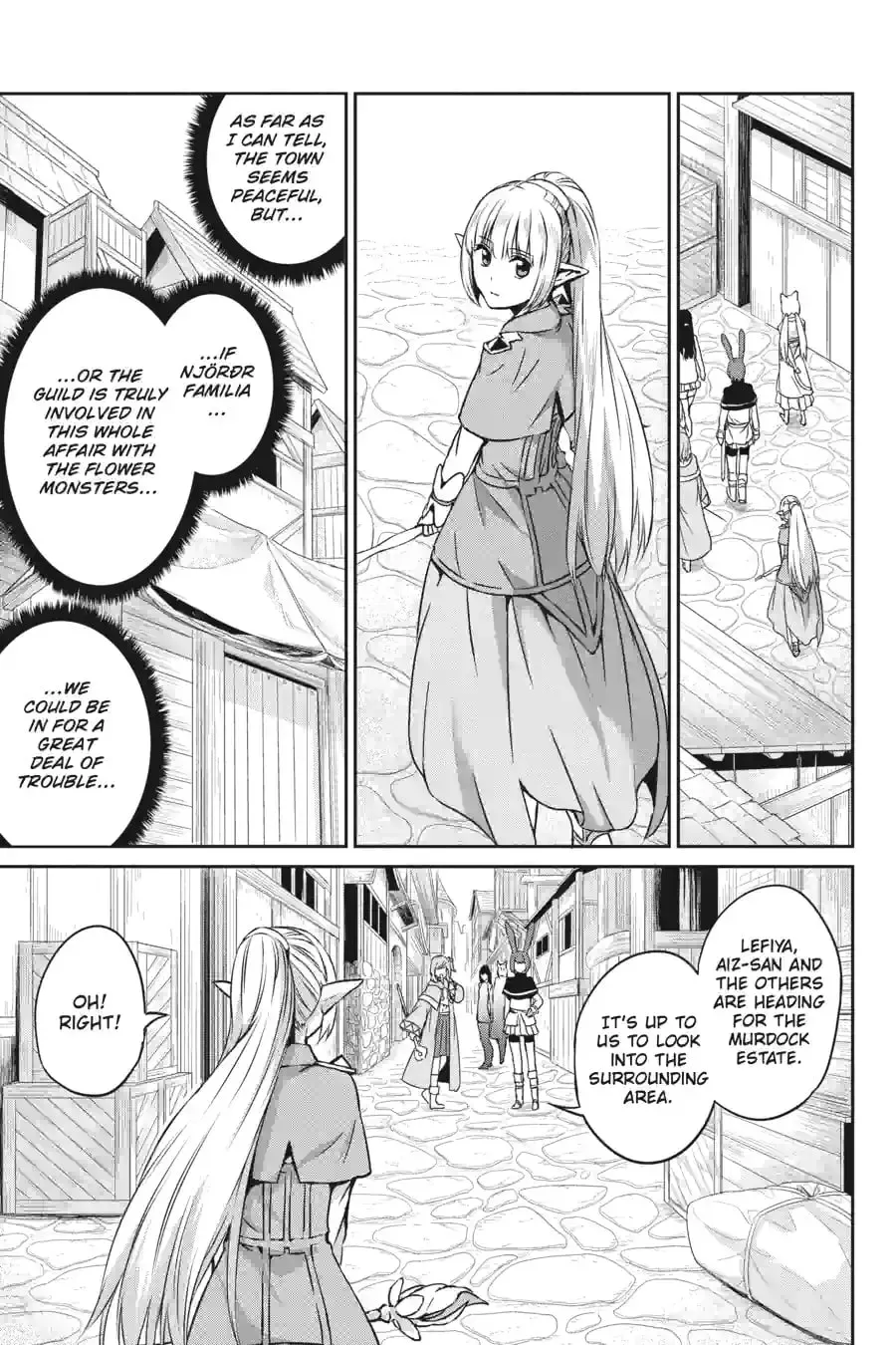 Is It Wrong to Try to Pick Up Girls in a Dungeon? On the Side: Sword Oratoria Chapter 2.4 page 1 - 