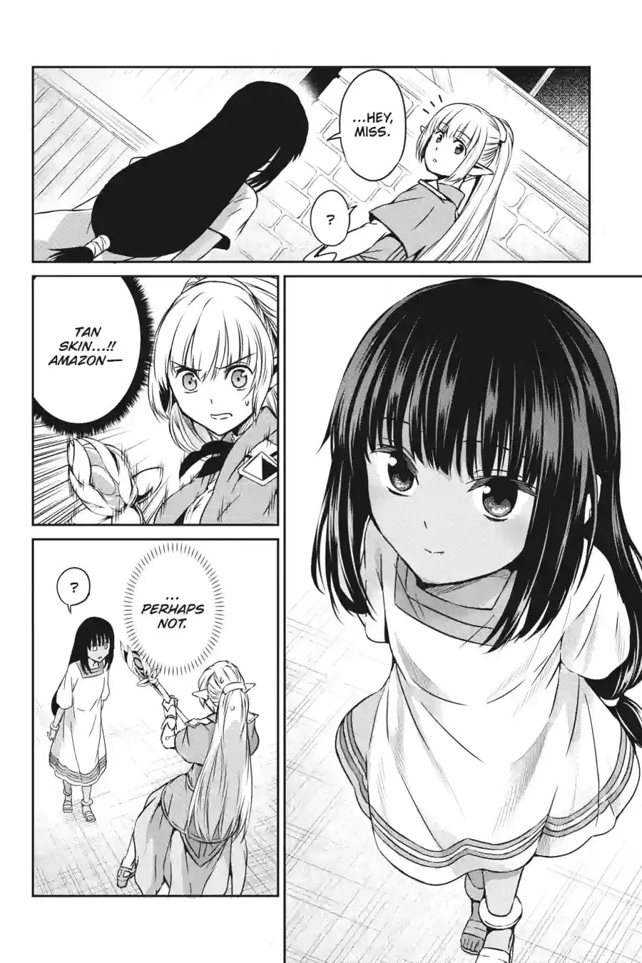 Is It Wrong to Try to Pick Up Girls in a Dungeon? On the Side: Sword Oratoria Chapter 2.4 page 2 - 