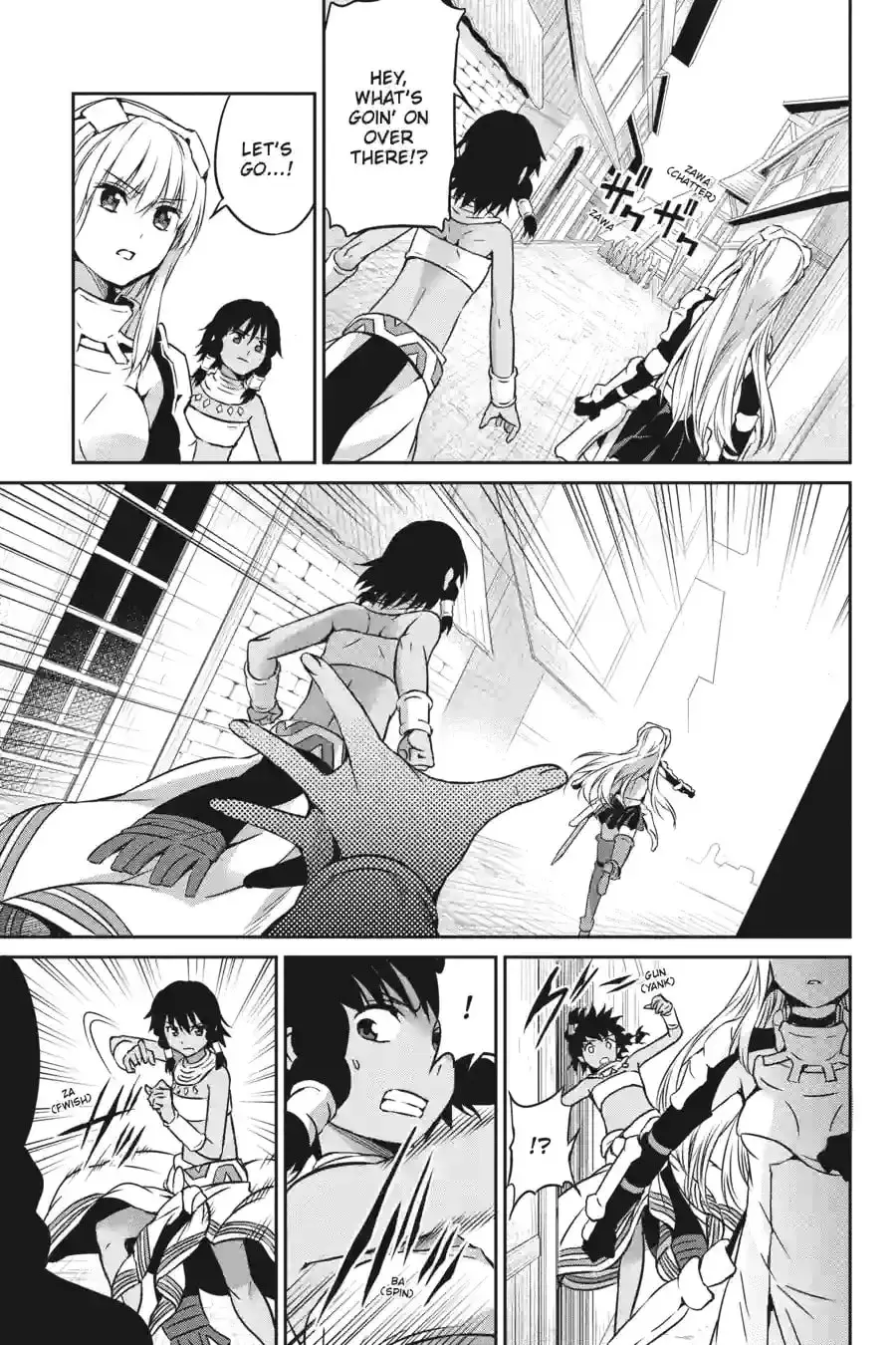 Is It Wrong to Try to Pick Up Girls in a Dungeon? On the Side: Sword Oratoria Chapter 2.4 page 13 - 