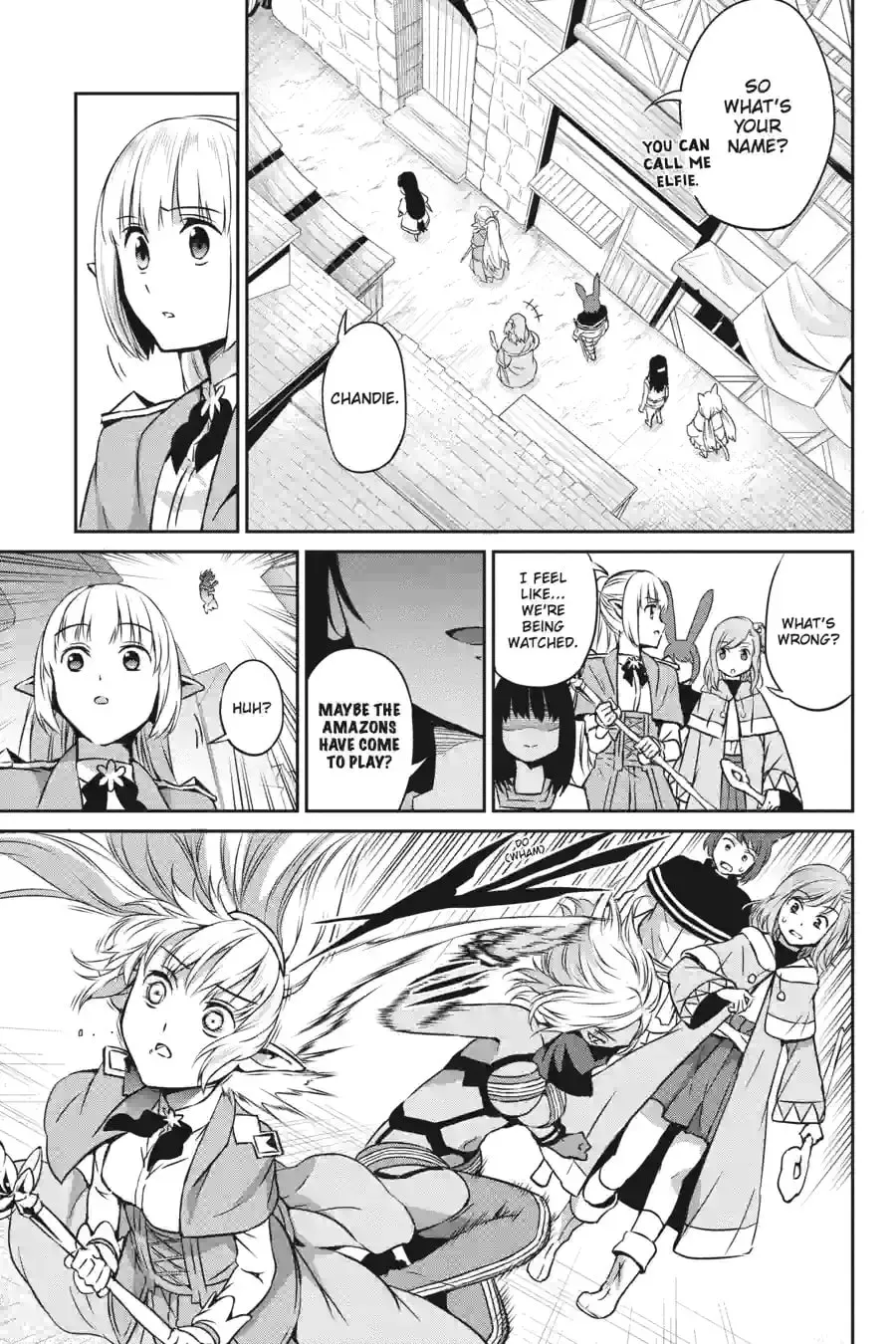 Is It Wrong to Try to Pick Up Girls in a Dungeon? On the Side: Sword Oratoria Chapter 2.4 page 5 - 