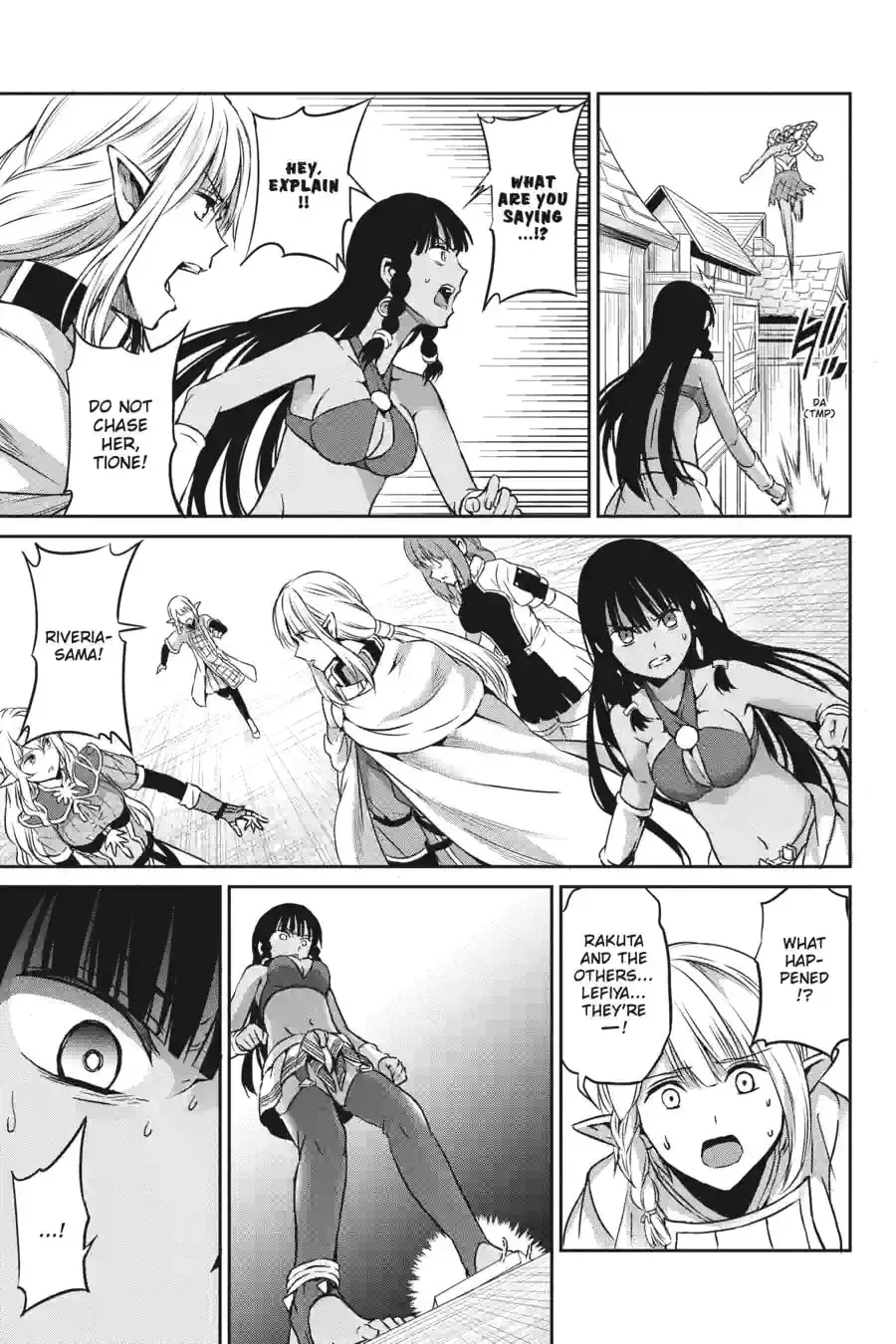 Is It Wrong to Try to Pick Up Girls in a Dungeon? On the Side: Sword Oratoria Chapter 2.4 page 9 - 