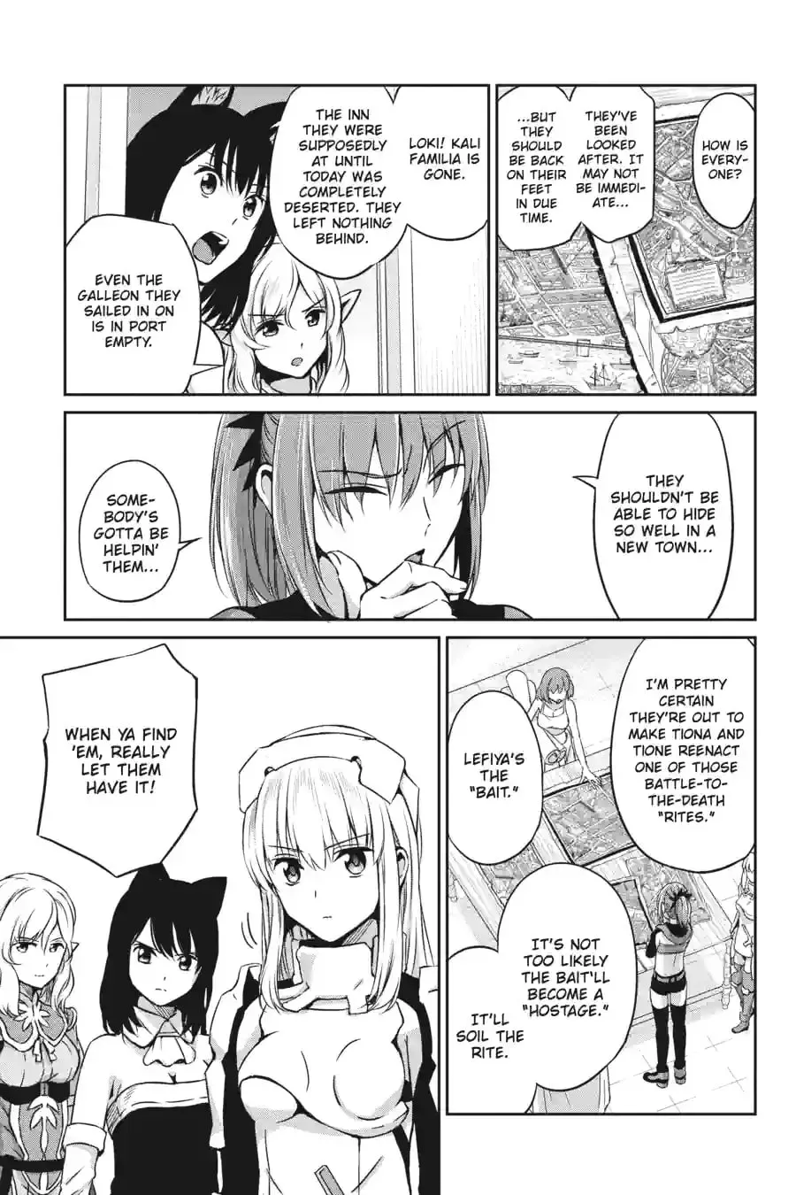 Is It Wrong to Try to Pick Up Girls in a Dungeon? On the Side: Sword Oratoria Chapter 2.5 page 15 - 