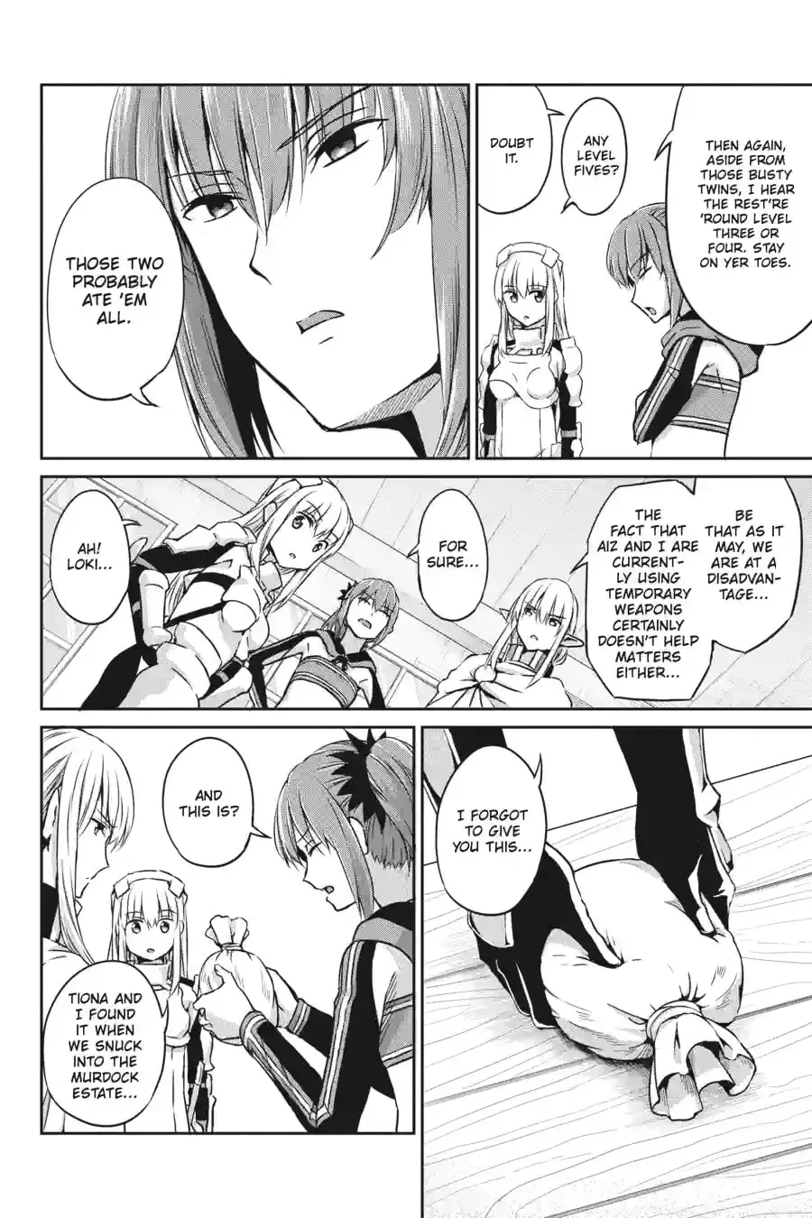 Is It Wrong to Try to Pick Up Girls in a Dungeon? On the Side: Sword Oratoria Chapter 2.5 page 16 - 